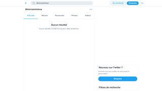 
                            10. #microminimus hashtag on Twitter