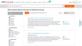 
                            10. Micron-Semiconductor-Asia Jobs & Career in Singapore | JobsCentral