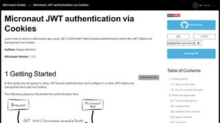 
                            7. Micronaut JWT authentication via Cookies | Micronaut Guides ...