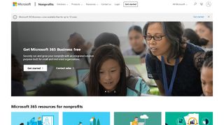 
                            3. Microsoft 365 - Windows & Office for nonprofits | Microsoft for Nonprofits