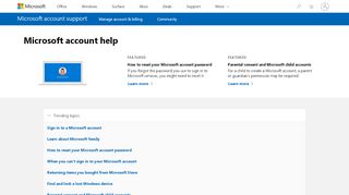 
                            6. Microsoft account help - Microsoft Support