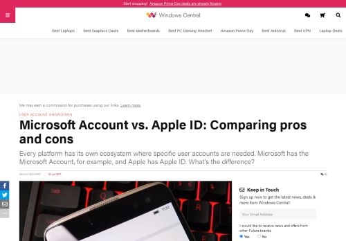 
                            8. Microsoft Account vs. Apple ID: Comparing pros and cons | Windows ...