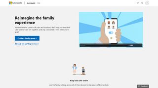 
                            4. Microsoft account | Your family