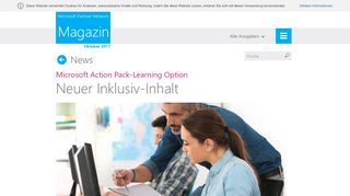
                            10. Microsoft Action Pack-Learning Option Neuer Inklusiv-Inhalt
