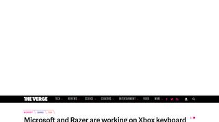 
                            12. microsoft and razer are working on xbox keyboard and mouse support