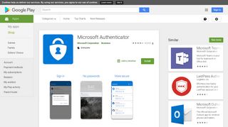 
                            11. Microsoft Authenticator - Apps op Google Play
