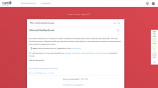 
                            12. Microsoft Authenticator - LogMeIn Support - LogMeIn, Inc.