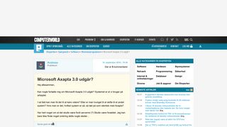 
                            6. Microsoft Axapta 3.0 udgår? - Eksperten - Computerworld