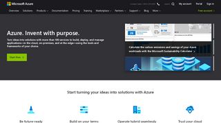 
                            4. Microsoft Azure Cloud Computing Platform & Services
