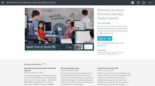 
                            4. Microsoft Azure Machine Learning Studio