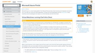 
                            12. Microsoft Azure Portal — Chef Docs