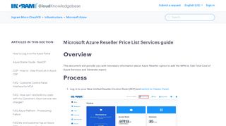 
                            10. Microsoft Azure Reseller Price List Services guide – Ingram Micro ...