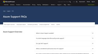 
                            10. Microsoft Azure Support FAQs