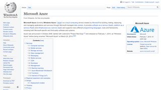 
                            13. Microsoft Azure - Wikipedia