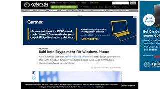 
                            5. Microsoft: Bald kein Skype mehr für Windows Phone - Golem.de