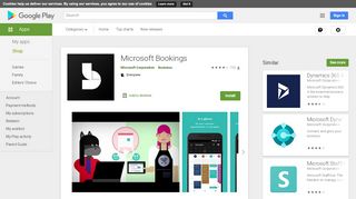 
                            8. Microsoft Bookings – Apps bei Google Play