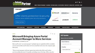
                            11. Microsoft Bringing Azure Portal Account Manager to More Services ...