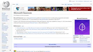 
                            6. Microsoft Classroom - Wikipedia