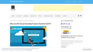 
                            12. Microsoft Cloud Society Future Summit 2019 - MCGH