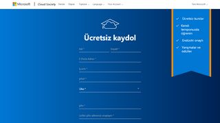 
                            7. Microsoft Cloud Society'ye hoşgeldiniz - Microsoft - The Cloud Society