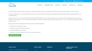 
                            8. Microsoft Cloud Solution Provider Portal | UnifyCloud
