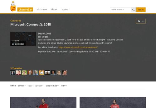 
                            9. Microsoft Connect(); 2018 | Channel 9