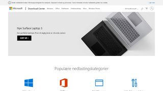 
                            1. Microsoft Download Center: Windows, Office, Xbox og mer