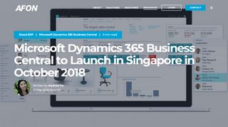 
                            7. Microsoft Dynamics 365 Business Central to Launch in Singapore in ...