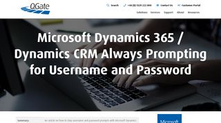 
                            13. Microsoft Dynamics 365 / Dynamics CRM Always Prompting for ...