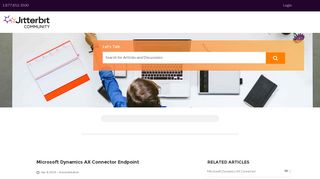 
                            12. Microsoft Dynamics AX Connector Endpoint - Jitterbit Community