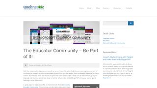 
                            13. Microsoft Educator Network Ireland – TeachNet Blog › The Educator ...
