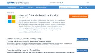 
                            13. Microsoft - Enterprise Mobility + Security - Cloud Marketplace