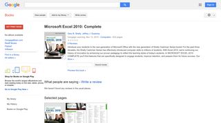 
                            12. Microsoft Excel 2010: Complete