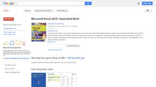 
                            6. Microsoft Excel 2010: Illustrated Brief