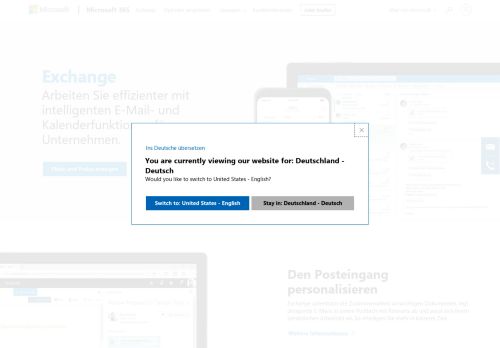
                            2. Microsoft Exchange - E-Mail-Software für Unternehmen - Microsoft Office