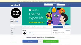 
                            3. Microsoft ExpertZone - Startseite | Facebook