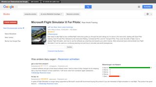 
                            8. Microsoft Flight Simulator X For Pilots: Real World Training