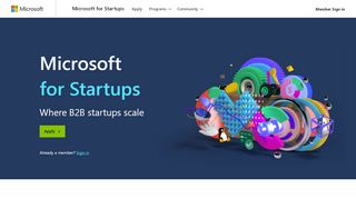 
                            4. Microsoft for Startups – Building Startups | Microsoft for Startups