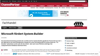 
                            4. Microsoft fördert System-Builder - channelpartner.de