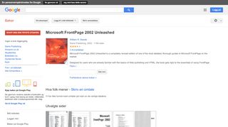 
                            9. Microsoft FrontPage 2002 Unleashed