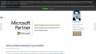 
                            11. Microsoft Gold Partner | Portal Systems is your premium partner