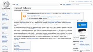 
                            8. Microsoft HoloLens - Wikipedia
