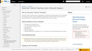 
                            11. Microsoft Imagine (ehem. DreamSpark) - Software - Confluence