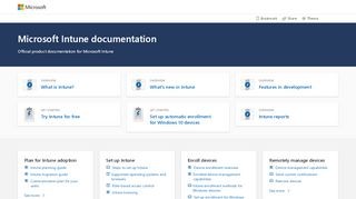 
                            13. Microsoft Intune documentation | Microsoft Docs