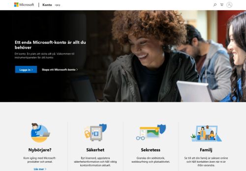 
                            3. Microsoft-konto | Hantera ditt Microsoft-konto från ... - Microsoft account