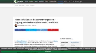 
                            10. Microsoft-Konto: Passwort vergessen – Zugang wiederherstellen am ...