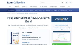 
                            13. Microsoft MCSA Certification Exam Dumps, MCSA Practice Test ...