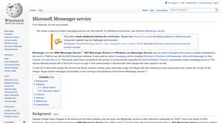 
                            6. Microsoft Messenger service - Wikipedia