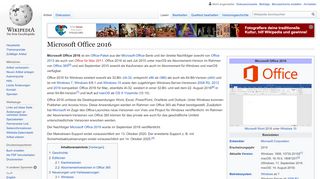 
                            12. Microsoft Office 2016 – Wikipedia