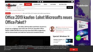 
                            7. Microsoft Office 2019 ist da: Hier als Gratis-Download - Computer Bild